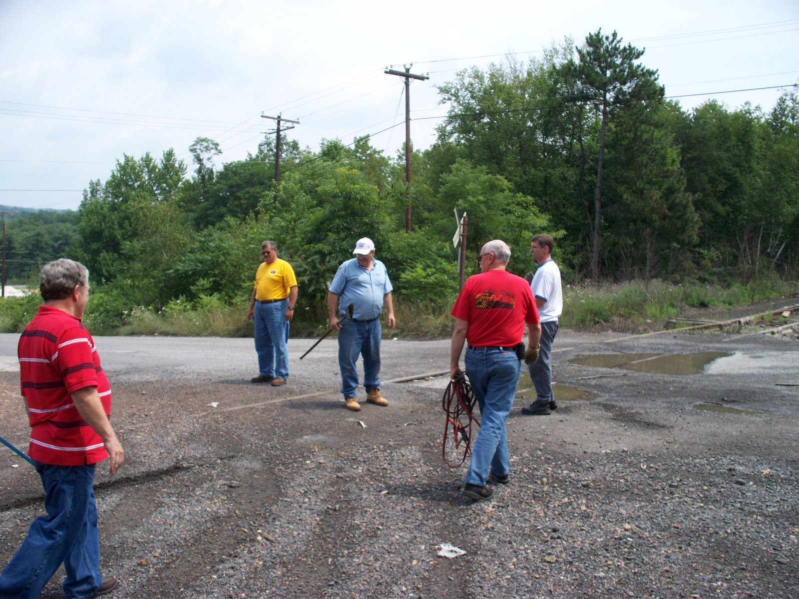 Cleaning out flange ways