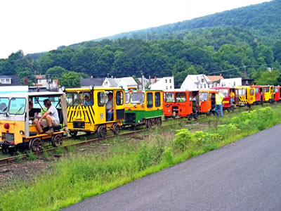 Lunch stop at Shamokin