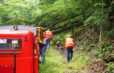 NY&LE Line was Fouled