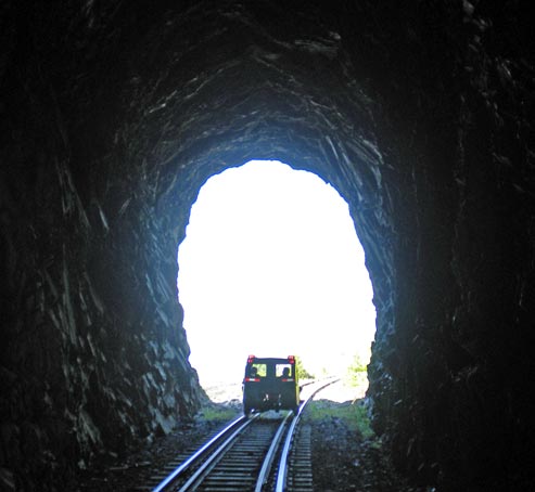 Tunnel on the Charlevoix