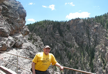 John Brown at Cumbres Gorge