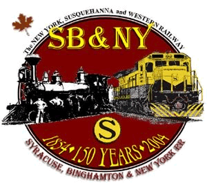 SB&NY RR logo
